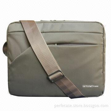 Men's Messenger Bag, Fits for 10-inch Netbook, Available in Various Colors, Fashionable Design